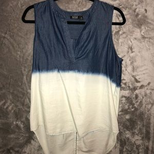 ANA Denim Ombré Tunic Tank